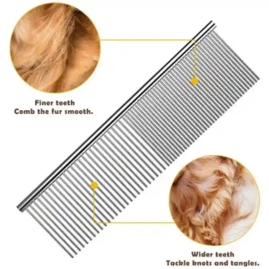 Puppy Supply List Metal Comb